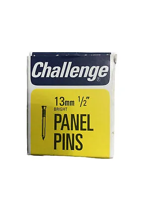 1/2  (13mm) Bright Panel Pins 30g Pack - CHALLENGE • £4.40