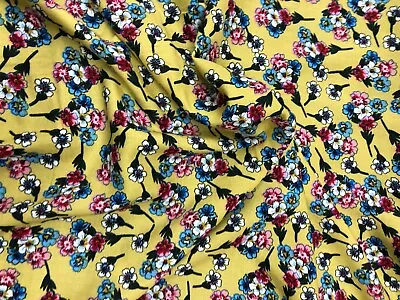£12.99 • Buy 3 METRES GOOD QUALITY SOFT COTTON VISCOSE DRESS FABRIC Pakistani Linen CHEAP A4