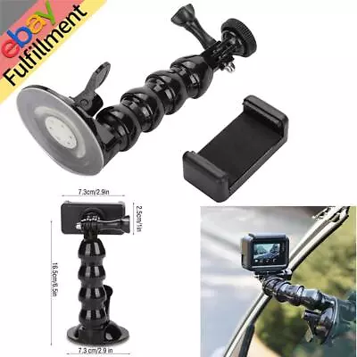 Car Suction Cup Adapter Window Glass Mount For Gopro Hero 6 Cam For Xiaomi AKASO • $19.35