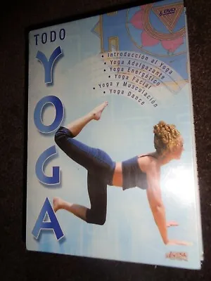 6 NEW DVD TODO YOGA Introduction Slimming Energetic Facial Fitness Dance WORKOUT • £24.99