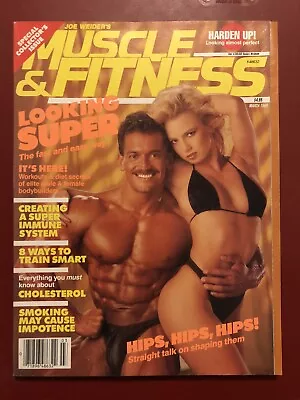 MUSCLE & FITNESS March 1988 Vol.48 #6 Lee Labrada Nora Kuzma Cover! Joe Weider!  • $58.14