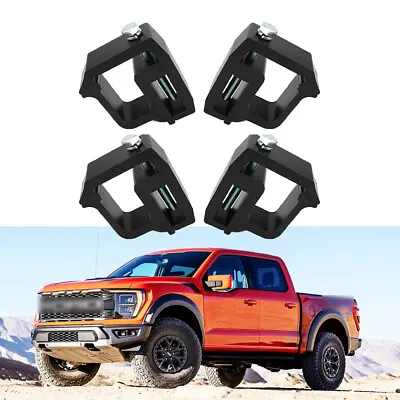 4Pcs Truck Bed Clamps Cap For Ford F-150 Topper Camper Shell Mounting Heavy Duty • $33.49