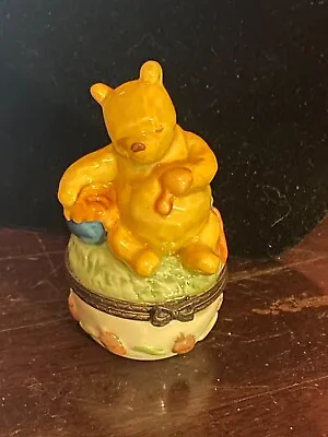 Midwest Of Cannon Falls...DISNEY WINNIE The POOH  Give Thanks  Hinged Trinket • $21.99