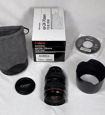 Canon EF 24-70mm F2.8 L USM Telephoto Zoom Lens • $399