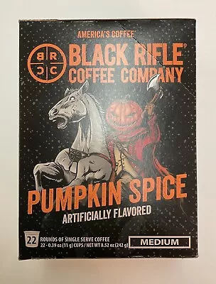 Black Rifle Coffee Company K Cups Pumpkin Spice - Medium - 22 KCups Per Box • $12