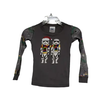 Youth Hanna Andersson Star Wars Storm Troopers Long Sleeve Pajama Top 120cm/6-7 • $9.97