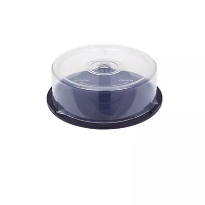 8 (Six) 25 Disc Capacity Cake Box For CD DVD Storage Case Spindle • $17.95