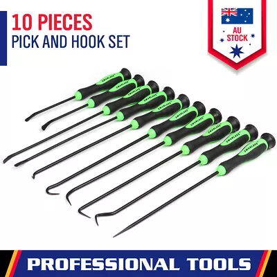 10-Piece Pick Hook Set Pick Tool Set Car Auto Oil Seal Hooks Puller Remover Au • $24.99