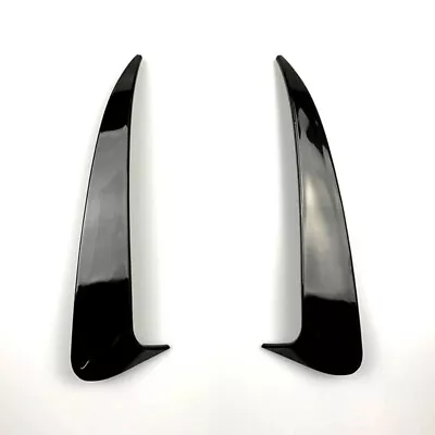 For Benz C Class W205 C43 C63 AMG Look Rear Bumper Air Vent Cover 2 Gloss Black • $18.99
