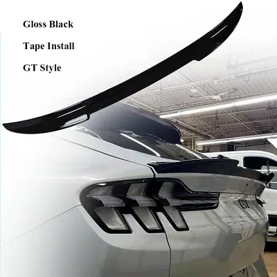 Rear Tailgate Middle Spoiler Wing GT Style Fit For FORD Mustang Mach-E 2021-23 • $55.53