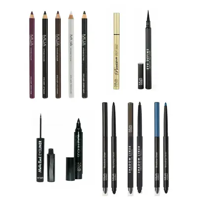 £3.99 • Buy MUA Eye Liner Pen Pencil Intense Colour Shadow Liner Liquid Dip Matte Options