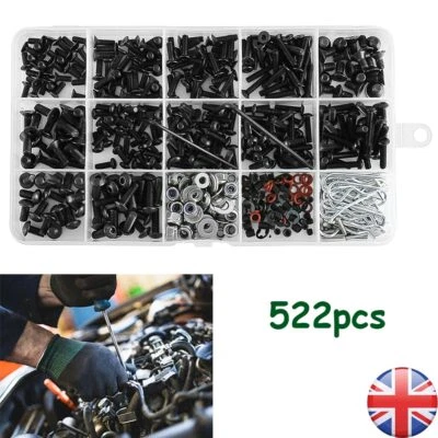£11.49 • Buy 522pcs/Set Screw Kit Repair Screws Tool For 1/10 RC Car Traxxas TRX-4 Crawler UK