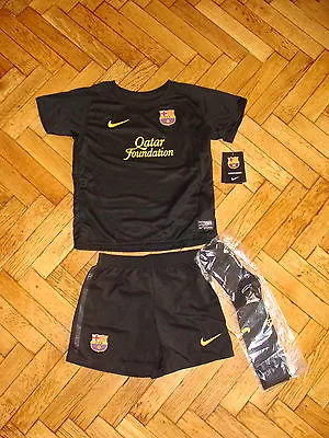 Barcelona Baby Soccer Kit Nike Barca Football Shirt Shorts Socks NEW Aw • $50