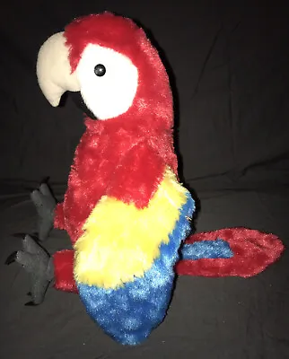 Wild Republic Cuddlekins 12” SCARLET MACAW Parrot Bird Stuffed Plush K & M • $8