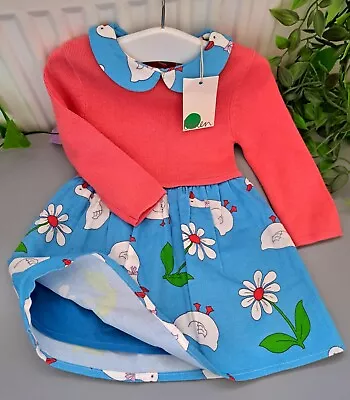 Baby Girl 3-6 Months BNWT Boden Supersoft Half Knit Dress • £2.50