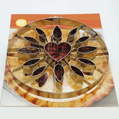 2308-0-0360 - Autumn Heart Pie Crust Cutter By Wilton • $13.04