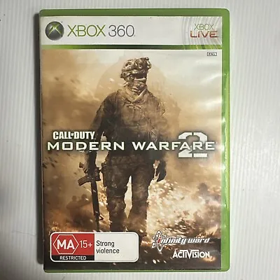 Call Of Duty: Modern Warfare 2 (Microsoft Xbox 360 PAL) Complete With Manual • $9.95