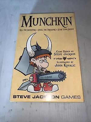 Munchkin Board Game Steve Jackson Monsters Treasure & Revenge First Edition 2013 • $15