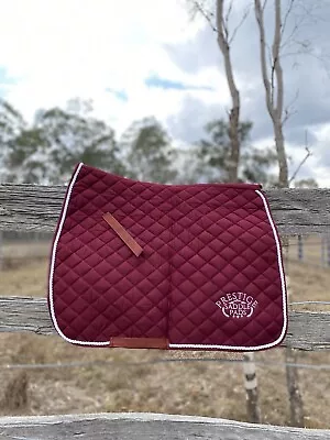 Horse Saddle Pad English Tack Jumping Camp Draft Riding Show Pony Club • $40