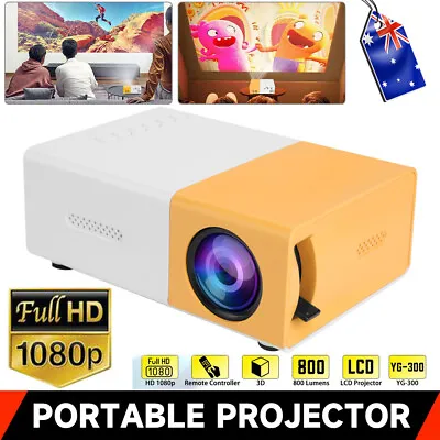 $39.95 • Buy Portable Pocket Digital Projector HDMI USB LED HD Home Cinema Remote Controller