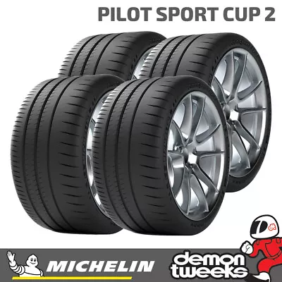 4 X 225 40 ZR18 92Y XL Michelin Pilot Sport Cup 2 Performance Road Tyres 2254018 • $728.56