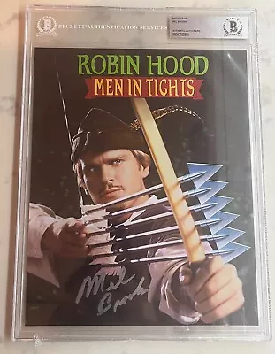 Mel Brooks Signed Autographed Photo - Robin Hood Men In Tights - Beckett • $399.99