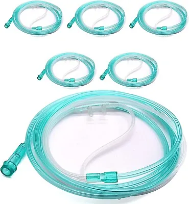 Global Medical Products 7FT Adult Sta-Soft Nasal Oxygen Cannulas - QTY 5 • $9.79