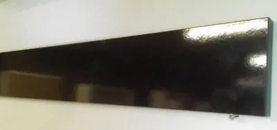 3ft Gloss Black Kitchen Unit Plinth Kick Board Skirting 150mm X 1000mm X 16mm • £26.32