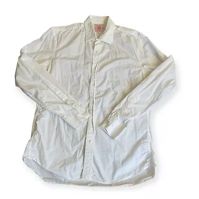 J Press Shirt - Long Sleeve Button Down Trunk Club White - Men’s Size Large • $14.88