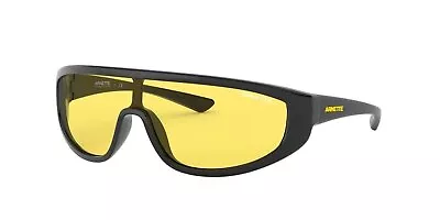 ARNETTE Mens An4264 Clayface Sunglasses Black/Yellow 30 Mm US • $29.99