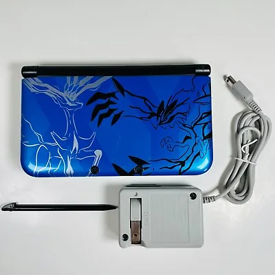 $175 • Buy Nintendo 3DS XL Pokemon X And Y (Blue) *No Internet* - W SD, Stylus & Charger!