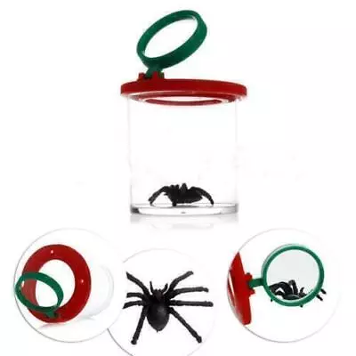 3pcs Bug Cage Magnifying Bug Viewer Boxes Insect Cage Bug Kit Science Toys • £9.25