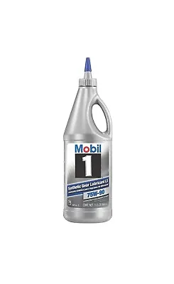 Mobil 1 Synthetic Gear Lubricant LS 75W-90 1 Quart Case Of 12 • $130