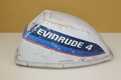 1975 4536A 4HP Evinrude Outboard Motor Parts: Cowl Motor Cover (A7) • $45