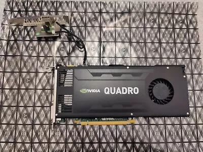 PNY Quadro K4000 3GB GDDR5 Graphics Card (VCQK4000-PB) • £0.99