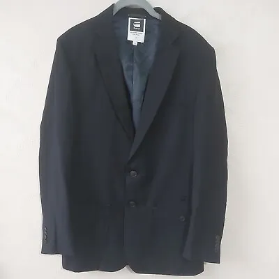 G-STAR RAW Correct Jacket Blazer Smart Formal Casual Black Size 38'' Chest Used. • $17.26
