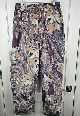 Vintage Cabelas Dry Plus Realtree Fleece Lined Camo Hunting Pants Men's Size: XL • $69.99