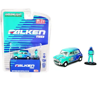 1967 Austin Mini Cooper S 1275 MKI Falken Tire W/ Driver Figure 1/64 GREENLIGHT  • $16.99