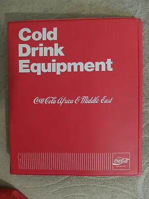 Coca Cola Ring Binder Vintage Africa Mid East Drink Equipment Publicity Bean Bag • £5