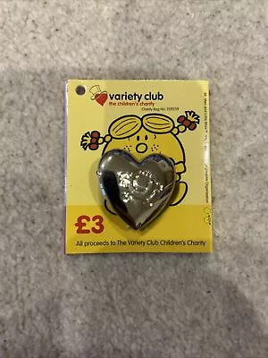 Variety Club Gold Heart Pin Badge - 2007 - Little Miss Sunshine - Mr Men • £0.99