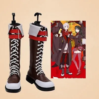 D.Gray-man Allen Walker Cosplay Costume Boots Boot Shoes Shoes New • $58.61