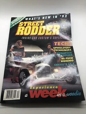 Street Rodder Magazine - December 1992 - Upholstery Techniques - Chevy's Lt-1 • $16.68