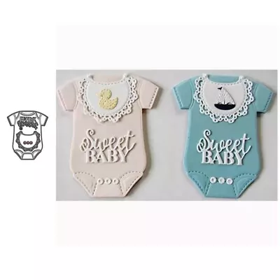 Baby Clothes Stencil Metal Cutting Die Scrapbooking Album Paper Craft Card Decor • £3.71