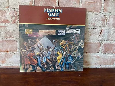 Marvin Gaye 12  Vinyl Lp  I Want You  1976. Ernie Barnes  Sugar Shack  Album Art • $9.99