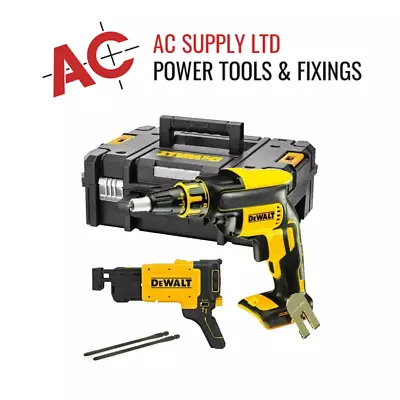 £189 • Buy Dewalt DCF620NT 18v XR Brushless Collated Autofeed Drywall Screwdriver