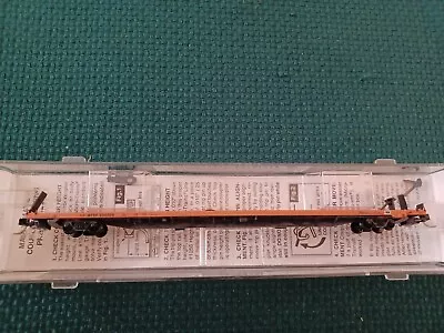 Micro Trains N-Scale 89' 4  TOFC Flat Car ATSF 1997 • $25.46