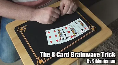 The 8 Card Brainwave Magic Trick • £3.20