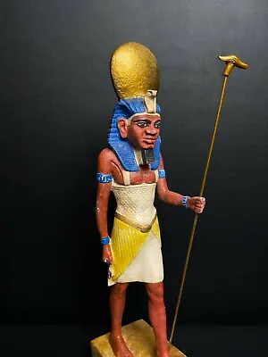Amun RA Statue God Of Sun And King Of The Gods Made From Lime Stone • $203