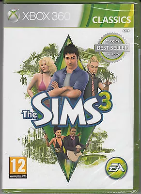 The Sims 3  Xbox 360 Brand New Factory Sealed • $14.79