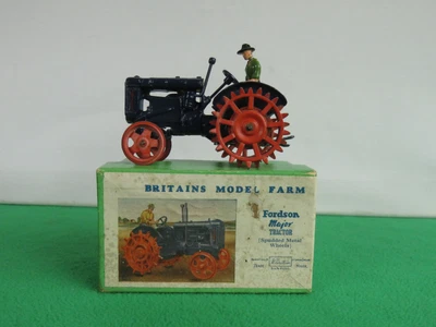£120 • Buy Britains Model Farm 127F Fordson Major Tractor (Spudded Wheels) + Original Box